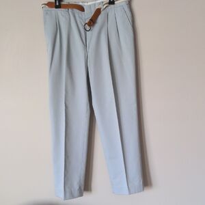 Vintage 80s Light Gray Chinos